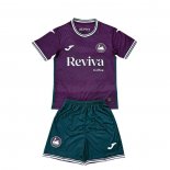 Maglia Swansea City Away Bambino 2025-2026
