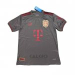 Maglia Bayern Monaco 125 Aniversario 2024 Nero Rosso Thailandia