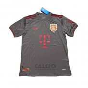 Maglia Bayern Monaco 125 Aniversario 2024 Nero Rosso Thailandia
