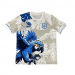Maglia Brasile Special 2025-2026 Grigio Blu Thailandia
