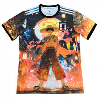 Maglia Giappone Anime 2025 Nero Arancione Thailandia