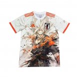 Maglia Giappone Anime 2025-2026 Bianco e Arancione Thailandia