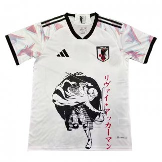 Maglia Giappone Anime Attack On Titan 2024-2025 Bianco Thailandia