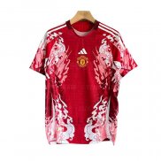 Maglia Manchester United Special 2025-2026 Rosso Thailandia