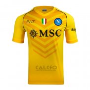 Maglia Napoli Portiere 2023-2024 Giallo Thailandia