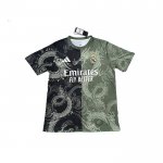 Maglia Real Madrid Dragon 2025-2026 Nero Grigio Thailandia