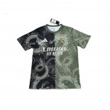 Maglia Real Madrid Dragon 2025-2026 Nero Grigio Thailandia