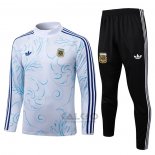 Tuta da Track di Felpa Argentina Bambino 2026-2027 Bianco