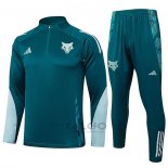 Tuta da Track di Felpa Cruzeiro Bambino 2024-2025 Verde