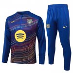 Tuta da Track di Felpa FC Barcellona 2025-2026 Blu Giallo