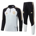 Tuta da Track di Felpa Flamengo Bambino 2026-2027 Bianco