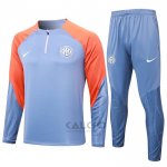 Tuta da Track di Felpa Inter 2024-2025 Grigio