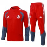 Tuta da Track di Felpa SC Internacional Bambino 2026-2027 Rosso