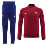 Tuta da Track di Giacca FC Barcellona 2022-2023 Rosso