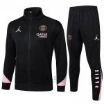 Tuta da Track di Giacca Paris Saint-Germain Jordan Bambino 2024-2025 Nero