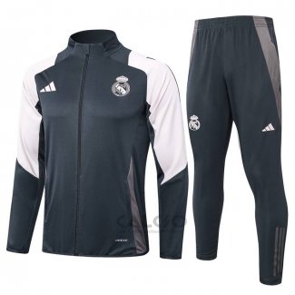 Tuta da Track di Giacca Real Madrid Bambino 2024-2025 Grigio