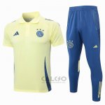 Conjunto Polo Ajax 2024-2025 Giallo