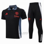 Conjunto Polo Manchester United 2024-2025 Nero
