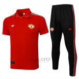 Set Polo Manchester United 2025-2026 Rosso