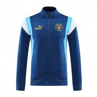 Giacca Manchester City 2023-2024 Blu