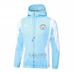 Giacca a Vento Manchester City 2024-2025 Blu