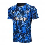 Maglia Allenamento Chelsea 2023-2024 Blu