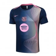 Maglia Allenamento FC Barcellona 2025-2026 Blu Rosa