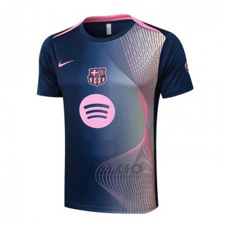 Maglia Allenamento FC Barcellona 2025-2026 Blu Rosa
