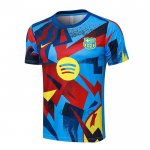 Maglia Allenamento FC Barcellona 2025-2026 Blu Rosso