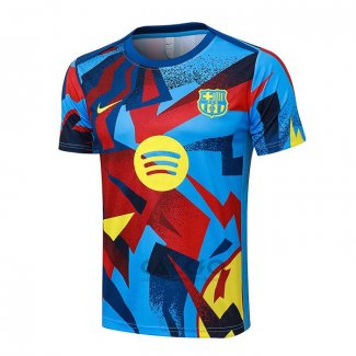 Maglia Allenamento FC Barcellona 2025-2026 Blu Rosso