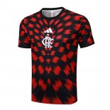 Maglia Allenamento Flamengo 2025-2026 Nero Rosso