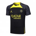 Maglia Allenamento Paris Saint-Germain Jordan 2023-2024 Nero