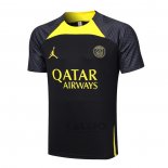 Maglia Allenamento Paris Saint-Germain Jordan 2023-2024 Nero