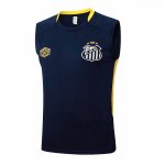 Maglia Allenamento Santos Senza Maniche 2025-2026 Blu