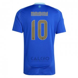 Maglia Argentina Giocatore Maradona Away 2024