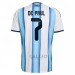 Maglia Argentina Giocatore Rodrigo de Paul Home 2026