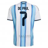 Maglia Argentina Giocatore Rodrigo de Paul Home 2026