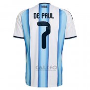 Maglia Argentina Giocatore Rodrigo de Paul Home 2026