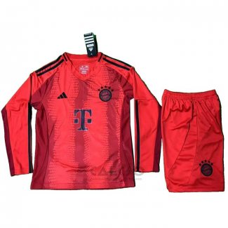 Maglia Bayern Monaco Home Manica Lunga Bambino 2024-2025