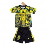 Maglia Brasile Jesus Bambino 2024-2025 Giallo