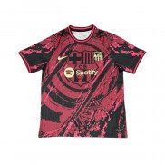 Maglia FC Barcellona Special 2025-2026 Rosso Nero