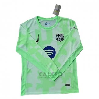 Maglia FC Barcellona Third Manica Lunga 2024-2025