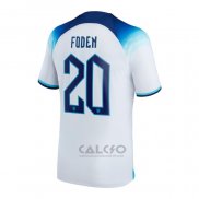 Maglia Inghilterra Giocatore Foden Home 2022