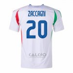 Maglia Italia Giocatore Zaccagni Away 2024-2025