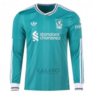 Maglia Liverpool Third Manica Lunga 2025-2026