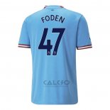 Maglia Manchester City Giocatore Foden Home 2022-2023