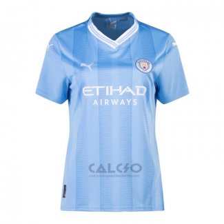 Maglia Manchester City Home Donna 2023-2024