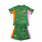 Maglia Manchester City Portiere Bambino 2025-2026 Verde