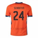 Maglia Paesi Bassi Giocatore Schouten Home 2024-2025