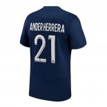Maglia Paris Saint-Germain Giocatore Ander Herrera Home 2022-2023